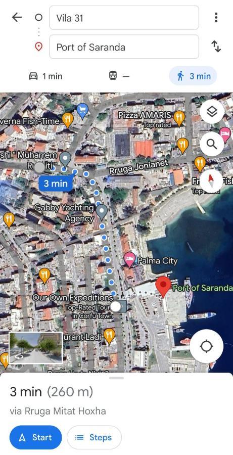 Vila 31 Sarandë Exterior foto